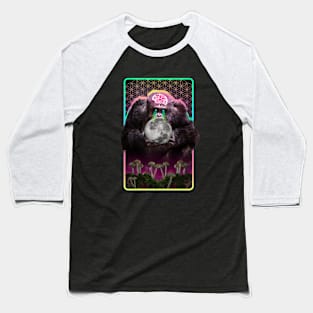 Stoned Ape Theory | Mushrooms | Psychedelic Gift | Evolution Baseball T-Shirt